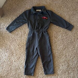 Monica & Andy CARS Charcoal Gray Jumpsuit